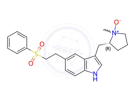 Chemical structure of Eletriptan Impurity 20 (Eletriptan N-oxide)