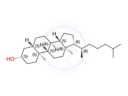 Chemical structure of Cholesterol Impurity 4