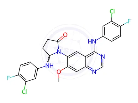 Chemical structure of Afatinib Impurity 105