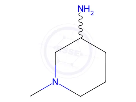 Chemical structure of 3-Amino-1-methylpiperidine DiHCl