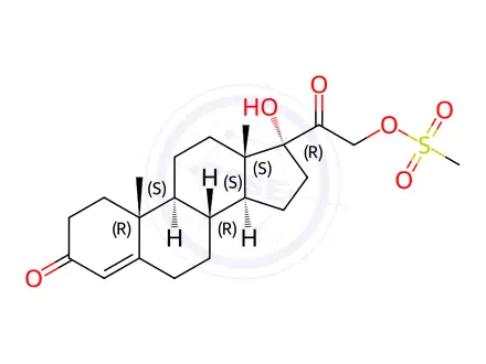 Chemical structure of Clascoterone Impurity 13