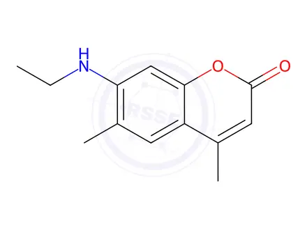 Chemical structure of Coumarin Impurity 2 (Coumarin 2)