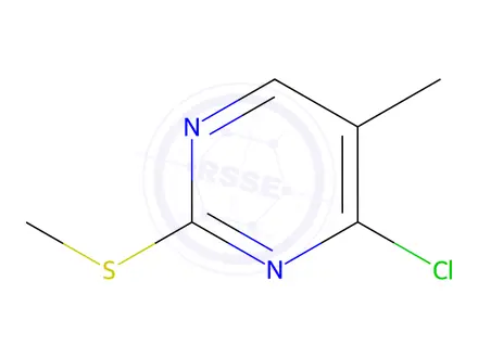 Chemical structure of 4-Chloro-5-methyl-2-(methylthio)pyrimidine
