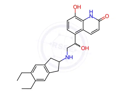 Chemical structure of Indacaterol Impurity 3