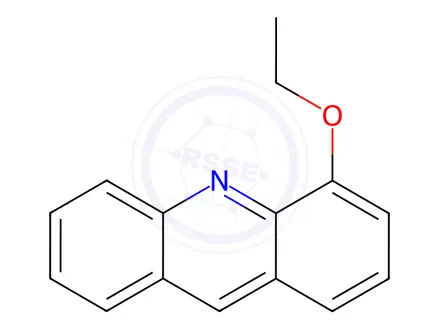 Chemical structure of Acridine, 4-ethoxy-