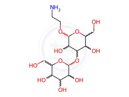 Chemical structure of Lactose Impurity 26