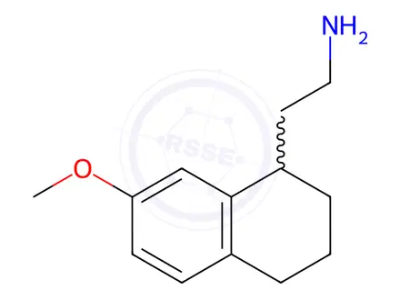 Chemical structure of Agomelatine impurity 6