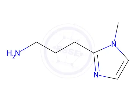 Chemical structure of 3-(1-Methyl-1H-imidazol-2-yl)propan-1-amine dihydrochloride
