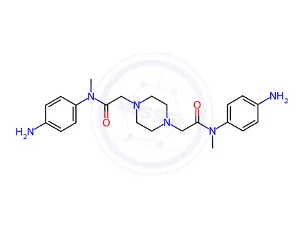 Chemical structure of Nintedanib Impurity 20