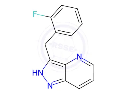 Chemical structure of 3-(2-Fluorobenzyl)-1H-pyrazolo[4,3-b]pyridine, 97%