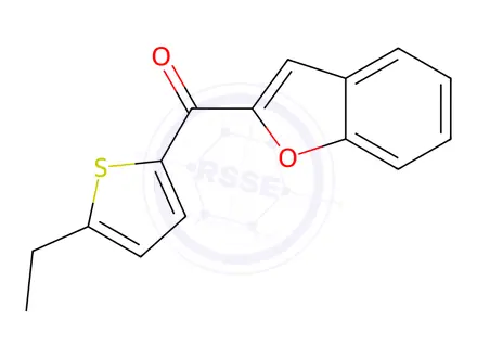 Chemical structure of Benzofuran-2-yl(5-ethylthiophen-2-yl)methanone