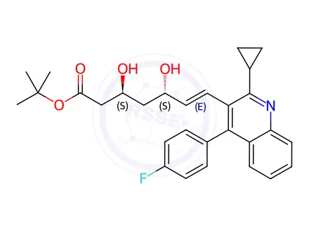 Chemical structure of Pitavastatin Impurity 44