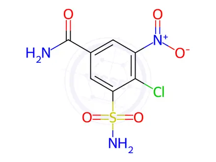 Chemical structure of Bumetanide Impurity 53