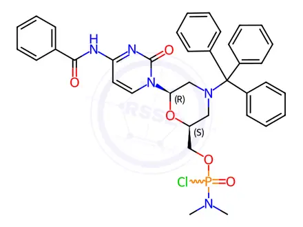 Chemical structure of Phosphoramidites Impurity 86