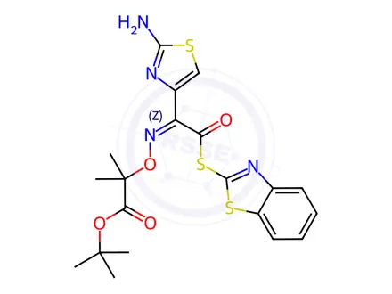 Chemical structure of Ceftazidime Impurity 114
