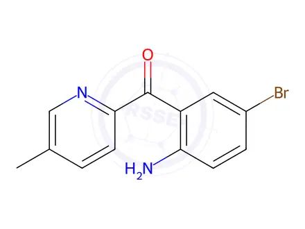 Chemical structure of Bromazepam Impurity 13