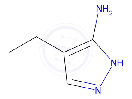 Chemical structure of 4-Ethyl-1H-pyrazol-3-aMine hydrochloride