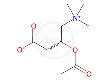 Chemical structure of Acetyl N-(methyl-D3)-carnitine