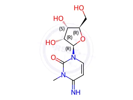 Chemical structure of N3-Methylcytidine