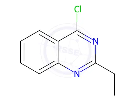 Chemical structure of 4-Chloro-2-ethylquinazoline