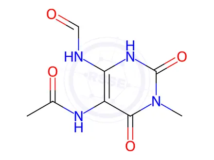 Chemical structure of Uracil Impurity 82