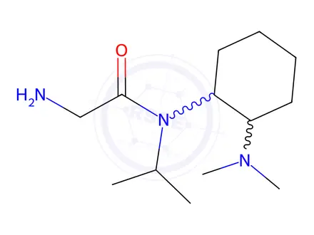 Chemical structure of 2-Amino-N-(2-(dimethylamino)cyclohexyl)-N-isopropylacetamide
