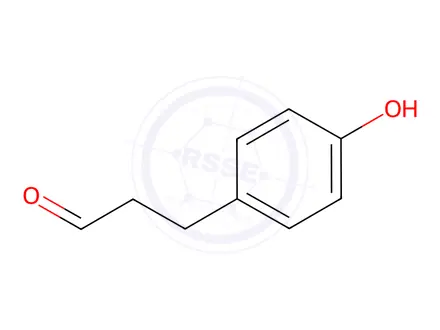 Chemical structure of 3-(4-Hydroxyphenyl)propanal