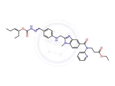 Chemical structure of Dabigatran Impurity 91