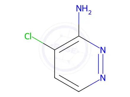Chemical structure of 4-chloro-3-Pyridazinamine