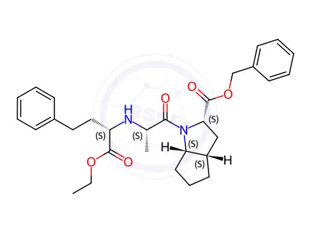 Chemical structure of Trandolapril Impurity 28