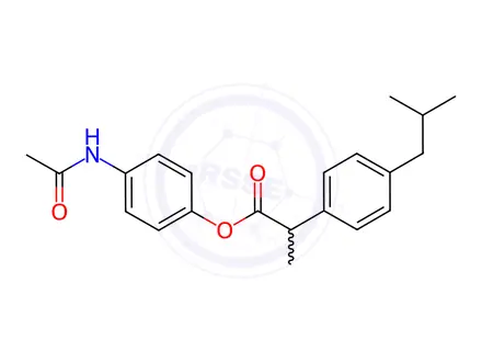 Chemical structure of Ibuprofen Impurity 44