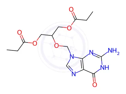 Chemical structure of Ganciclovir EP Impurity I