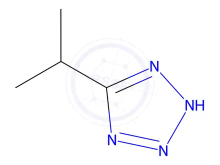 Chemical structure of 5-isopropyl-1H-tetrazole