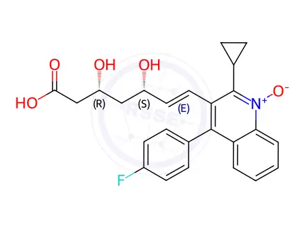 Chemical structure of Pitavastatin Calcium Impurity 44 Monomer