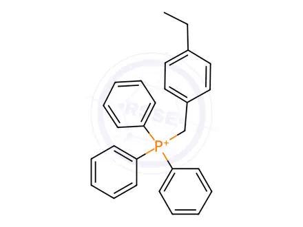 Chemical structure of (4-ETHYLBENZYL)TRIPHENYLPHOSPHONIUM