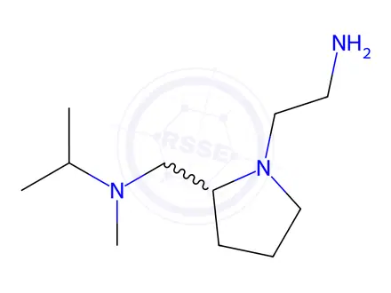 Chemical structure of N-((1-(2-Aminoethyl)pyrrolidin-2-yl)methyl)-N-methylpropan-2-amine