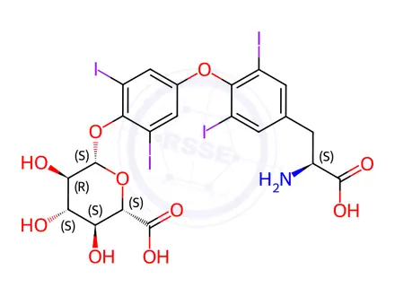 Chemical structure of Levothyroxine Sodium Impurity 39