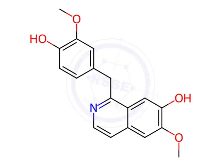 Chemical structure of Papaverine Hydrochloride Impurity 58 Monomer