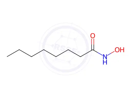 Chemical structure of Octanohydroxamic Acid