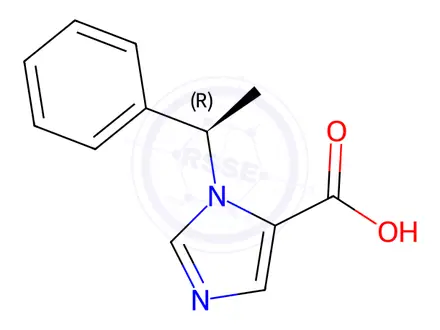 Chemical structure of Etomidate Impurity 2
