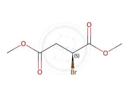 Chemical structure of (S)-Dimethyl bromosuccinate