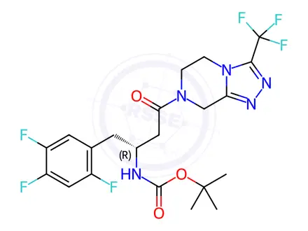Chemical structure of Sitagliptin Impurity 16