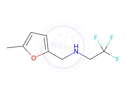 Chemical structure of [(5-Methylfuran-2-yl)methyl](2,2,2-trifluoroethyl)amine