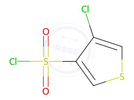 Chemical structure of 4-Chloro-3-thiophenesulfonyl chloride