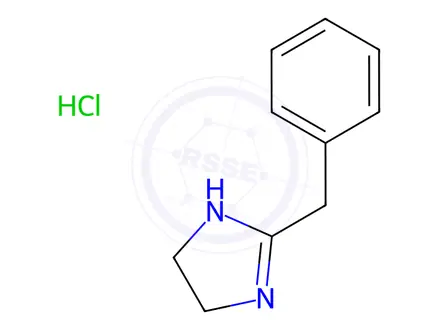Chemical structure of Tolazoline hydrochloride