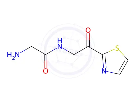 Chemical structure of 2-Amino-N-(2-oxo-2-(thiazol-2-yl)ethyl)acetamide