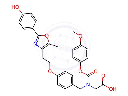Chemical structure of Muraglitazar Impurity 9
