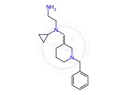 Chemical structure of N1-((1-Benzylpiperidin-3-yl)methyl)-N1-cyclopropylethane-1,2-diamine