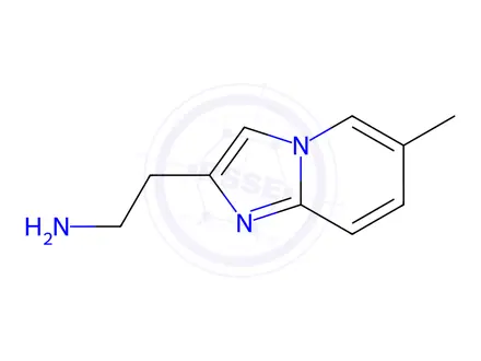 Chemical structure of 2-(6-Methylimidazo[1,2-a]pyridin-2-yl)ethanamine
