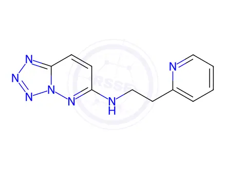 Chemical structure of n-(2-(Pyridin-2-yl)ethyl)tetrazolo[1,5-b]pyridazin-6-amine